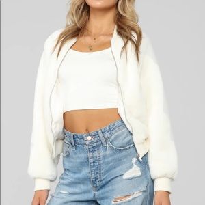 NWT Fashion Nova Teddy Jacket